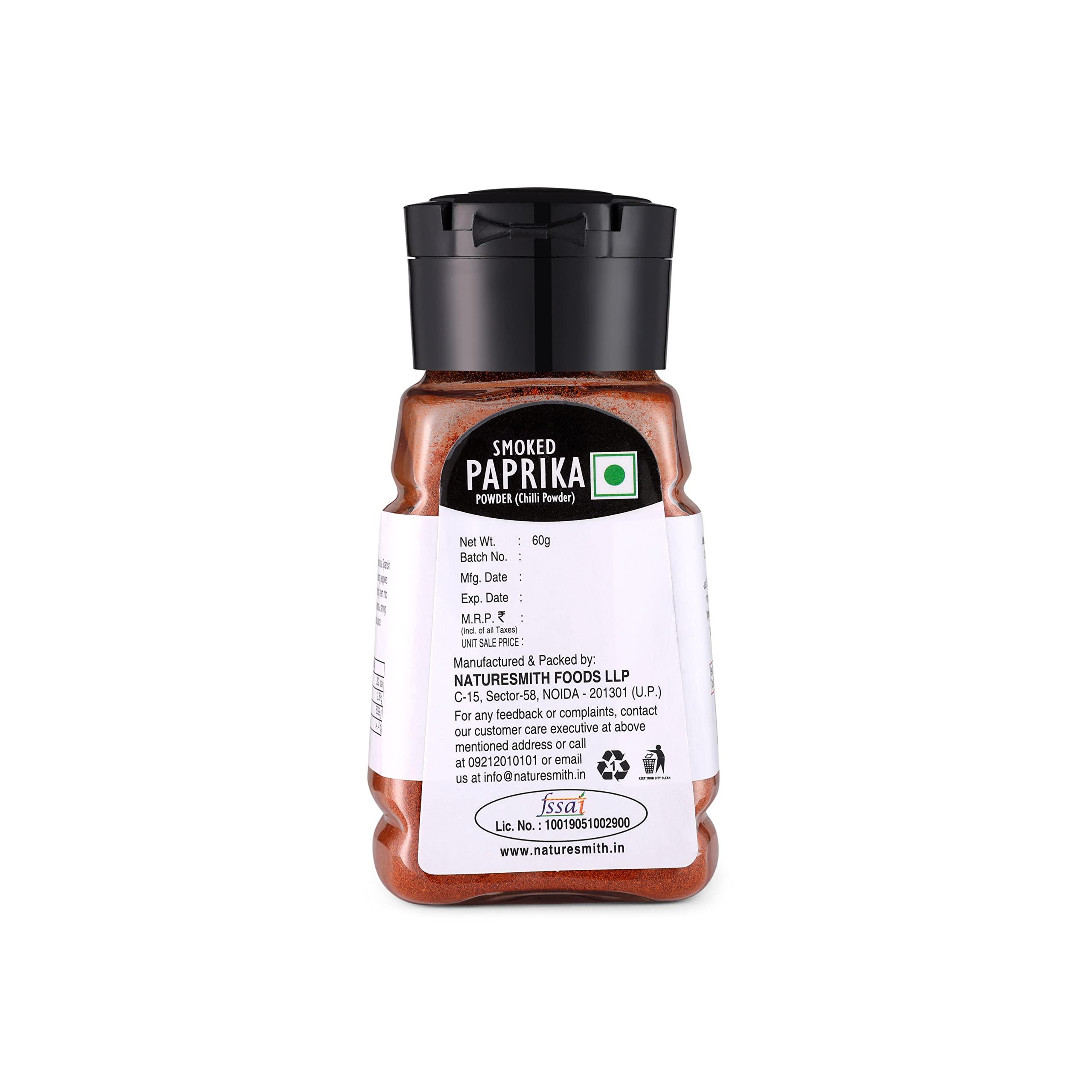 NATURE SMITH NATURESMITH SPRINKLER SMOKED PAPRIKA POWDER-60g