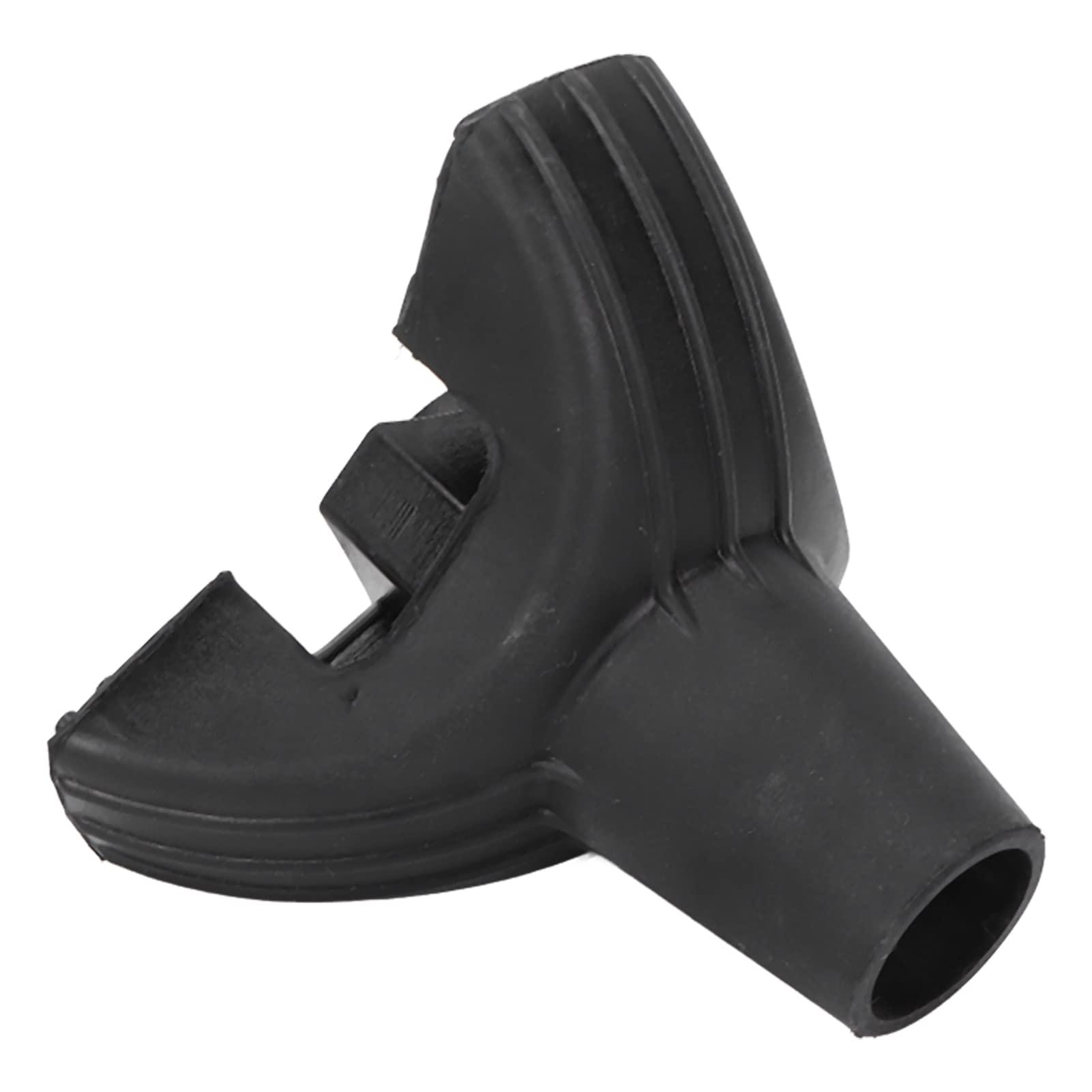 Dioche Walking Canes Tripod Pads, Soft Silicone Prevent Slipping Fall Walking Sticks Foot Pad 22mm for Most Walking Stick