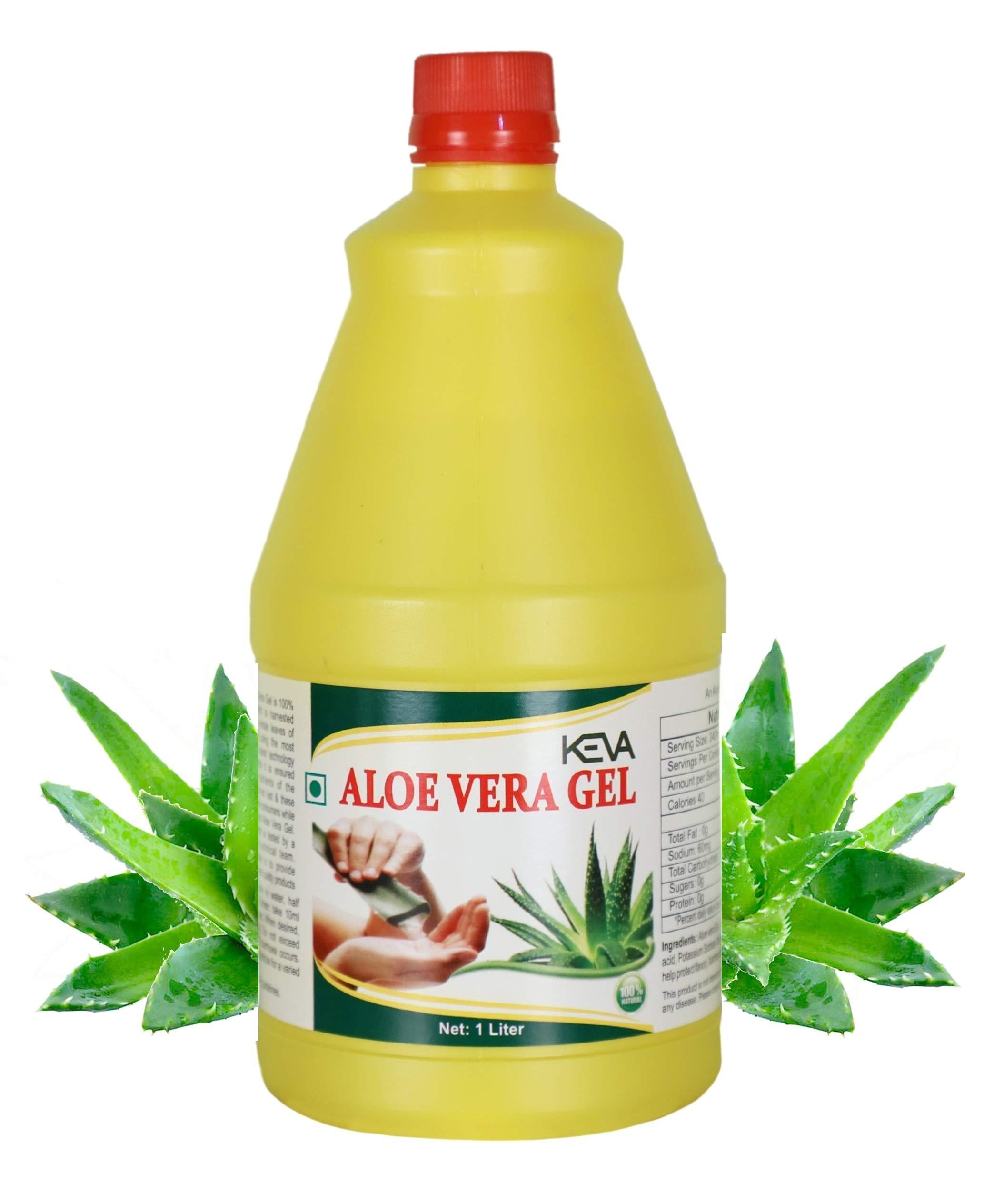 KEVA Keva Aloe Vera Juice For Glowing Skin & Healthy Hair - 1L