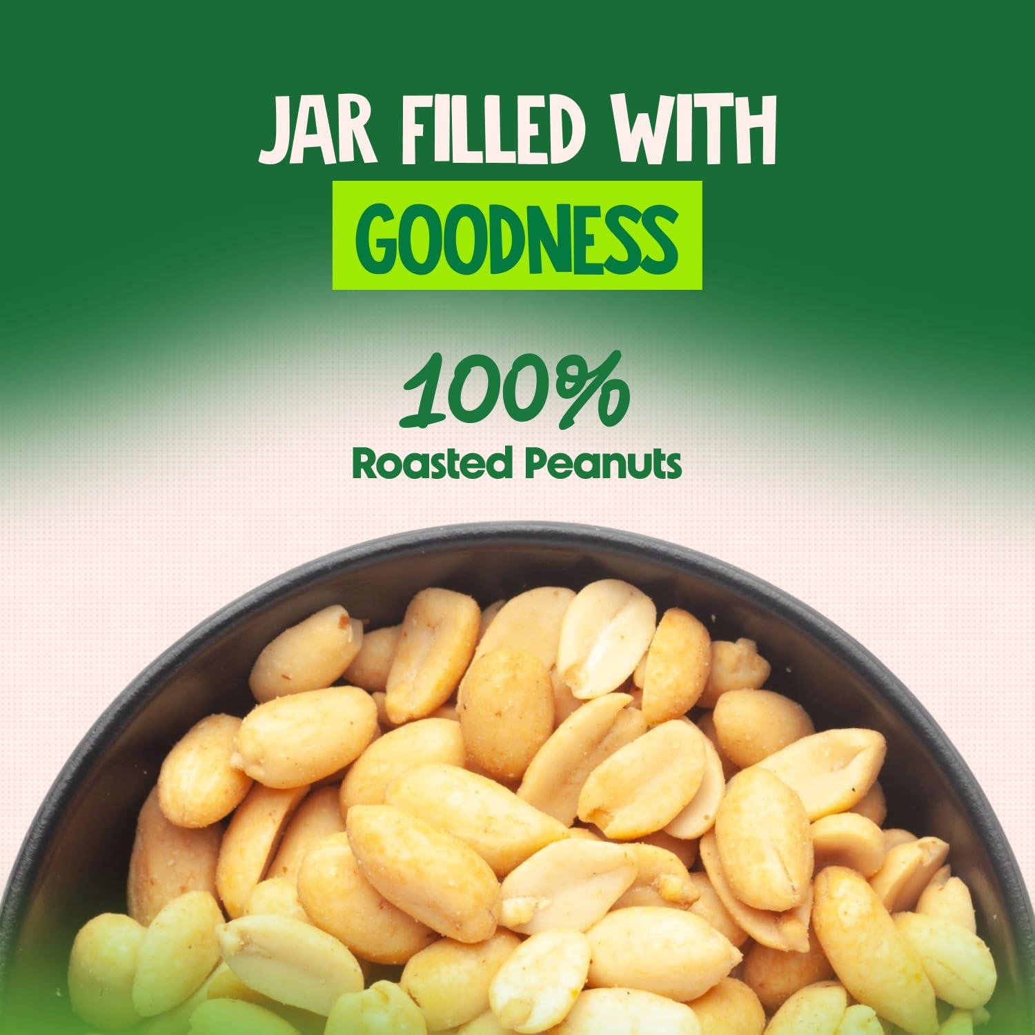 Alpino ALPINO Natural Peanut Butter Crunch 2kg - 100% Roasted Peanuts - 30g Protein, No Added Sugar & Salt, Gluten Free Plant Based, Unsweetened Peanut Butter Crunchy - 1kg, Pack of 2