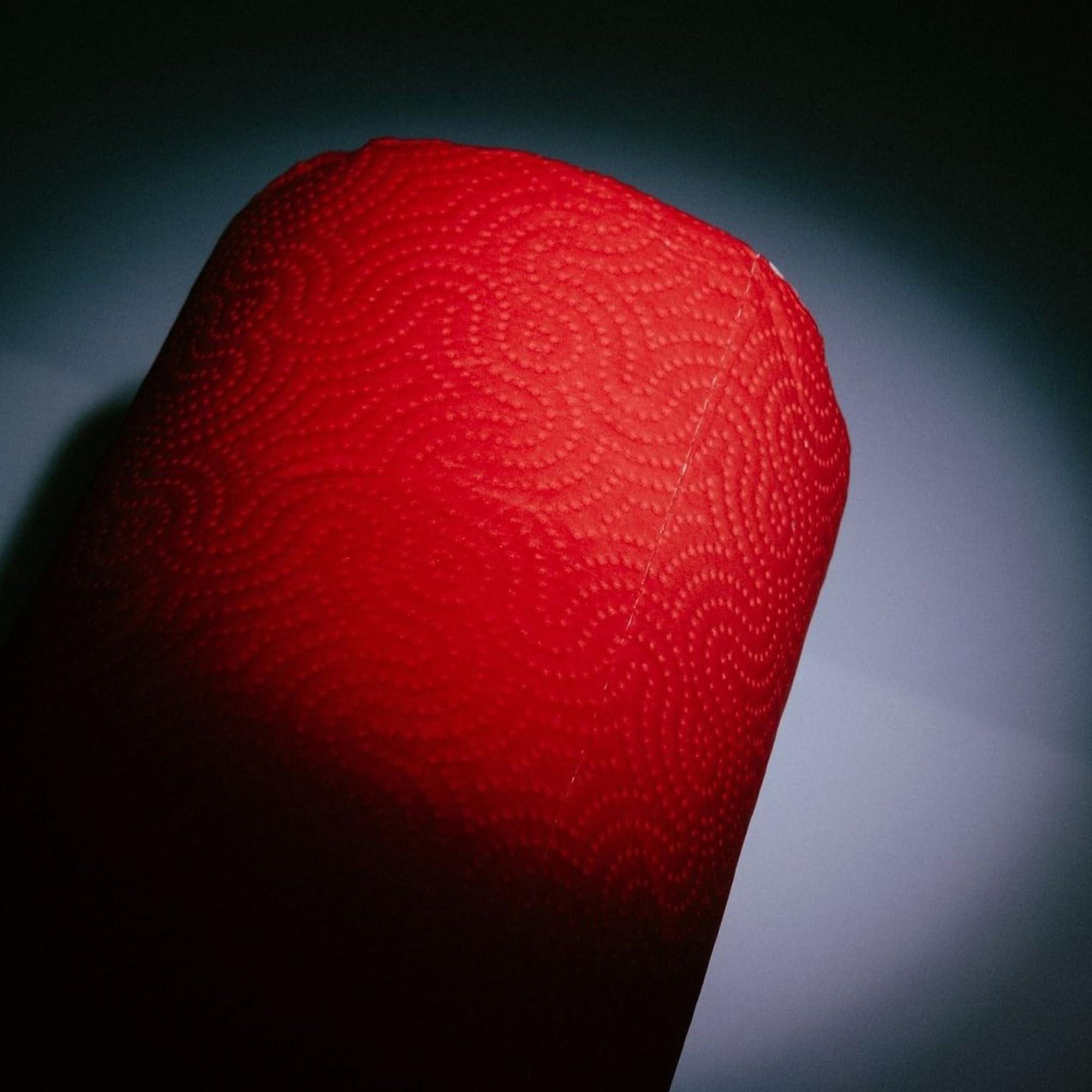 Renova Renova Paper Jumbo Kitchen Towel, 120 Pulls, 2-ply, Strong & Extra Absorbent, Red | 100% Virgin Pulp (1 Jumbo Roll is Equivalent to 3 Regular Rolls)