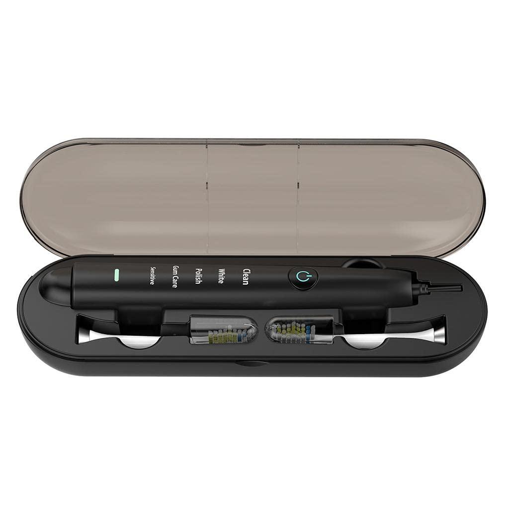 MENT MENT ABS Electric Toothbrush Charger Case for Philips Sonicare Black 1m Cable