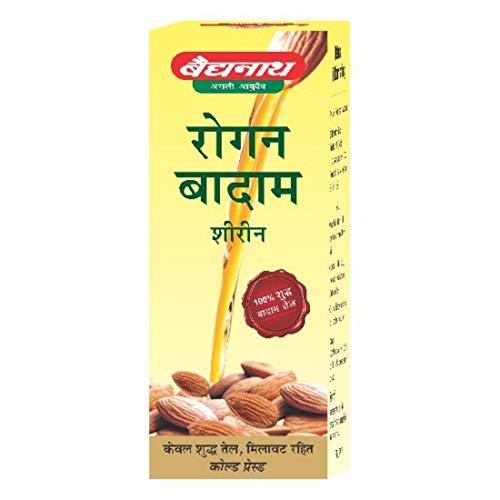 Baidyanath Baidyanath Rogan Badam Tel - 25 Ml|Rogan Badam Shirin Almond Oil For Glowing Skin, Pack of 1