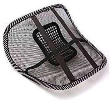 OPTIYORK OPTIYORK Ventilation Back Rest with Lumbar Support Mesh Cushion Pad, Universal Back Lumbar Support Chairs for Office Chair, Home, Car, Seat to Relieve Pain (1)