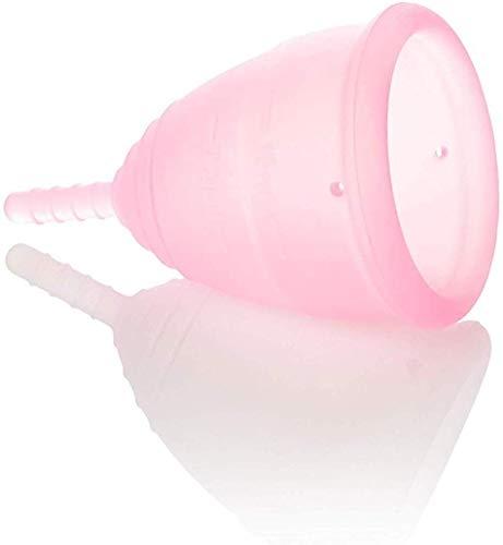 ORENAME ORENAME Menstrual Cup, Reusable Period Cup - Ultra-Soft, Comfortable & Leak-Proof Medical Grade Silicone - Tampon and Pad Alternative - (MEDIUM - 25 ML)