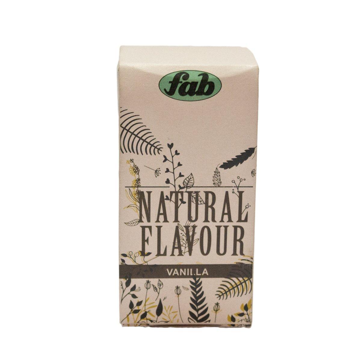 FAB Fab Oil Soluble Vanilla Natural Flavors ,30ml