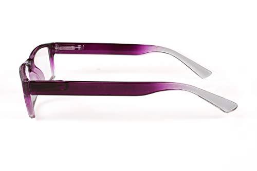 AEC AEC LibraryS1 Light Reading Eyeglasses With Smart Hard Cover (+2.75, Pink-White)