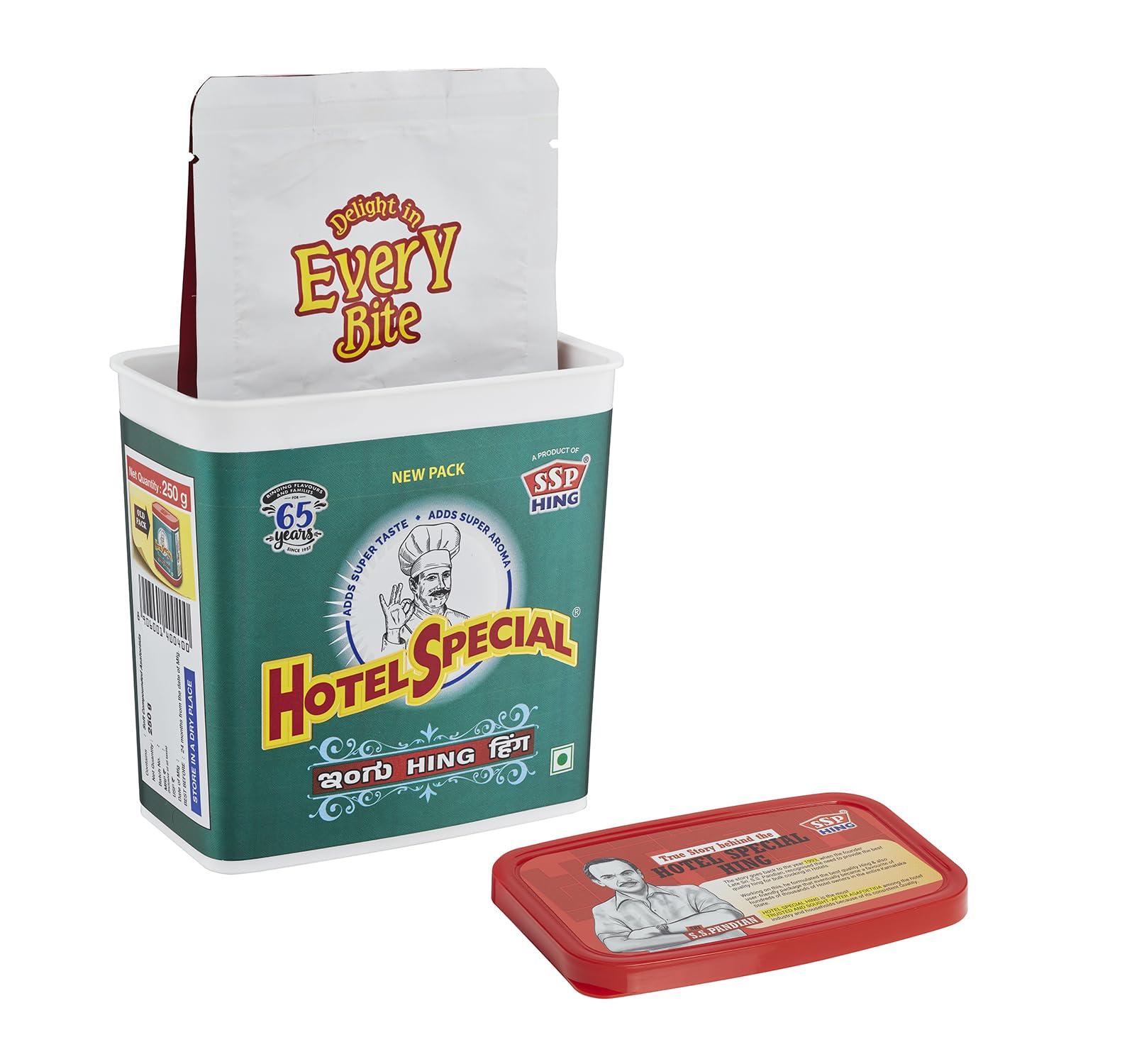 SSP ASAFOETIDA SSP Hotel Special Hing 250g Asafoetida for Everyday use Comes in Soft Paste Form