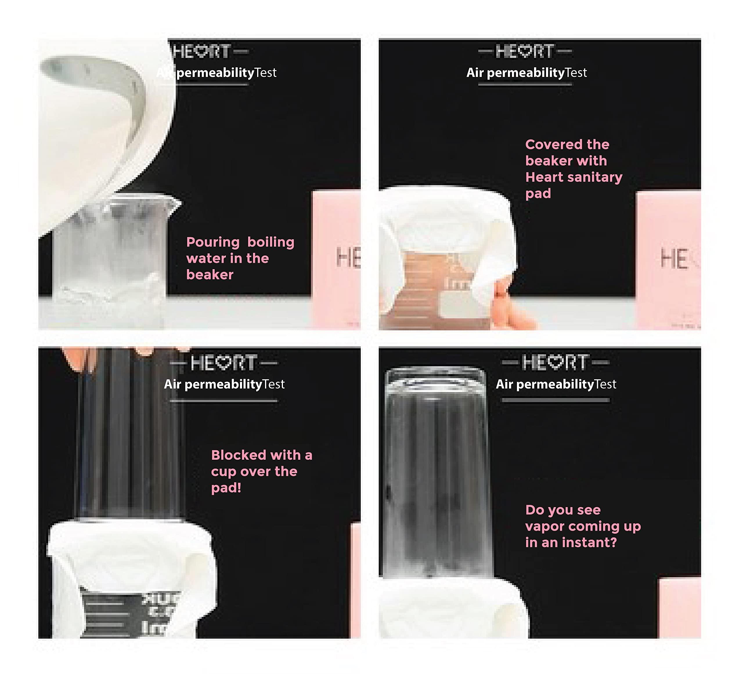 JilGyungYi JilGyungYi [JGY] South Korean Heart Sanitary pad Over-Night 7pcs. Cornstarch Sheet, Reduces Skin irritatiion, Complete Three Sided Sealing, an airy pad, Contains no Harmful Formula (Heart Sanitary Pad -Size XL) Made in South Korea