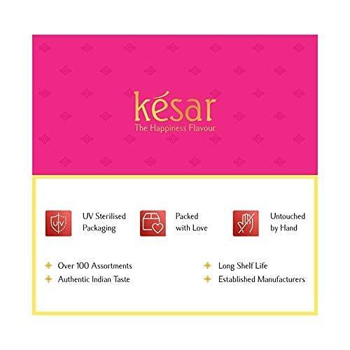 Dessert Drama Dessert Drama by Kesar Sweets | Kaju Katli 200gm | Traditional Sweets Indian Mithai | Fresh Box Pack | Kajoo Katli | Kaju Katri | Kaju Barfi