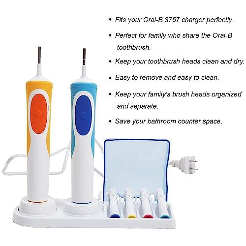 LazyMe LazyMe Stand Anotion Electric Toothbrush Heads Holder for Braun Oral B (1 Holder)