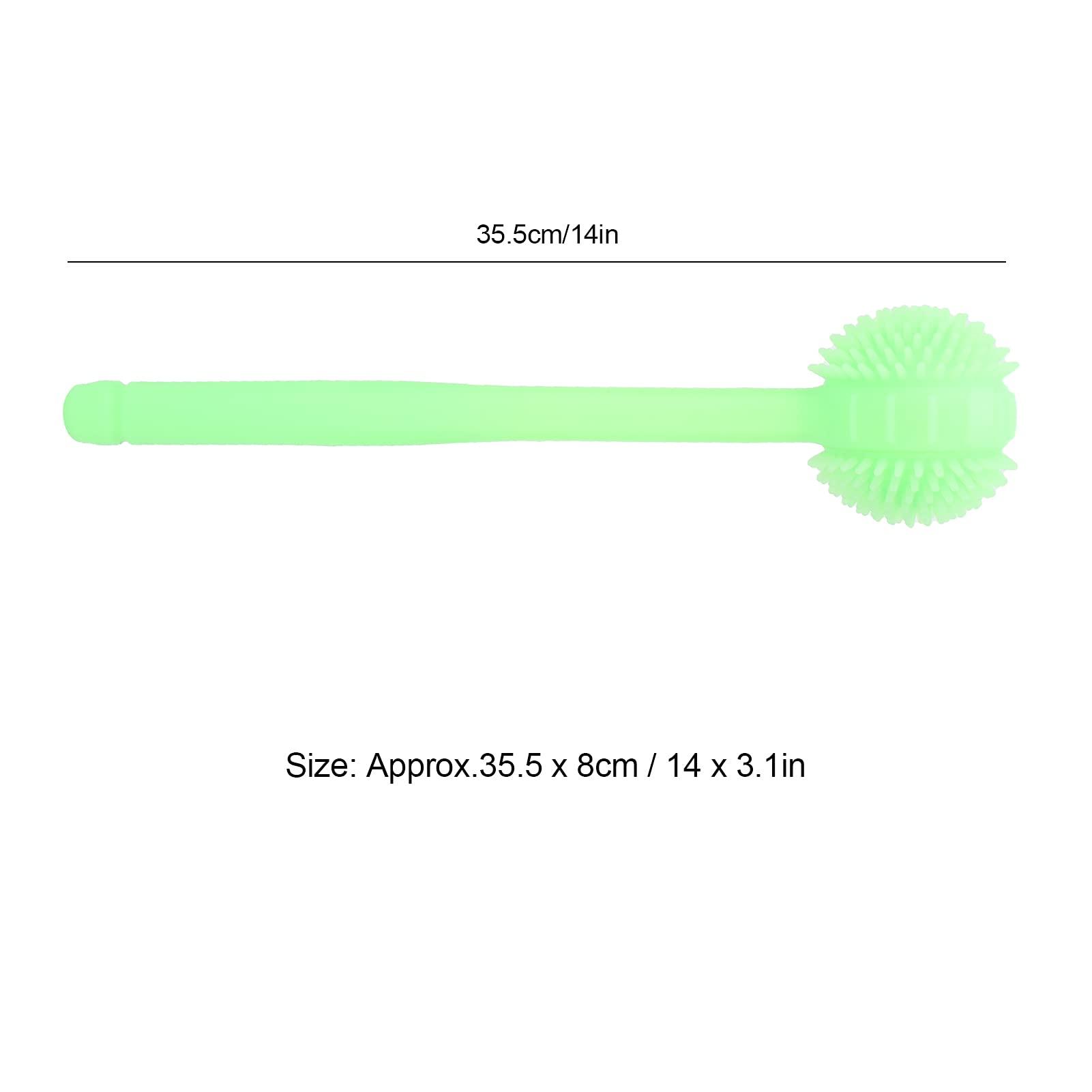 Shanrya Massager Ball Hammer, Manual Back Massagers Quick Relief Easy Installation for Family for Home(green)