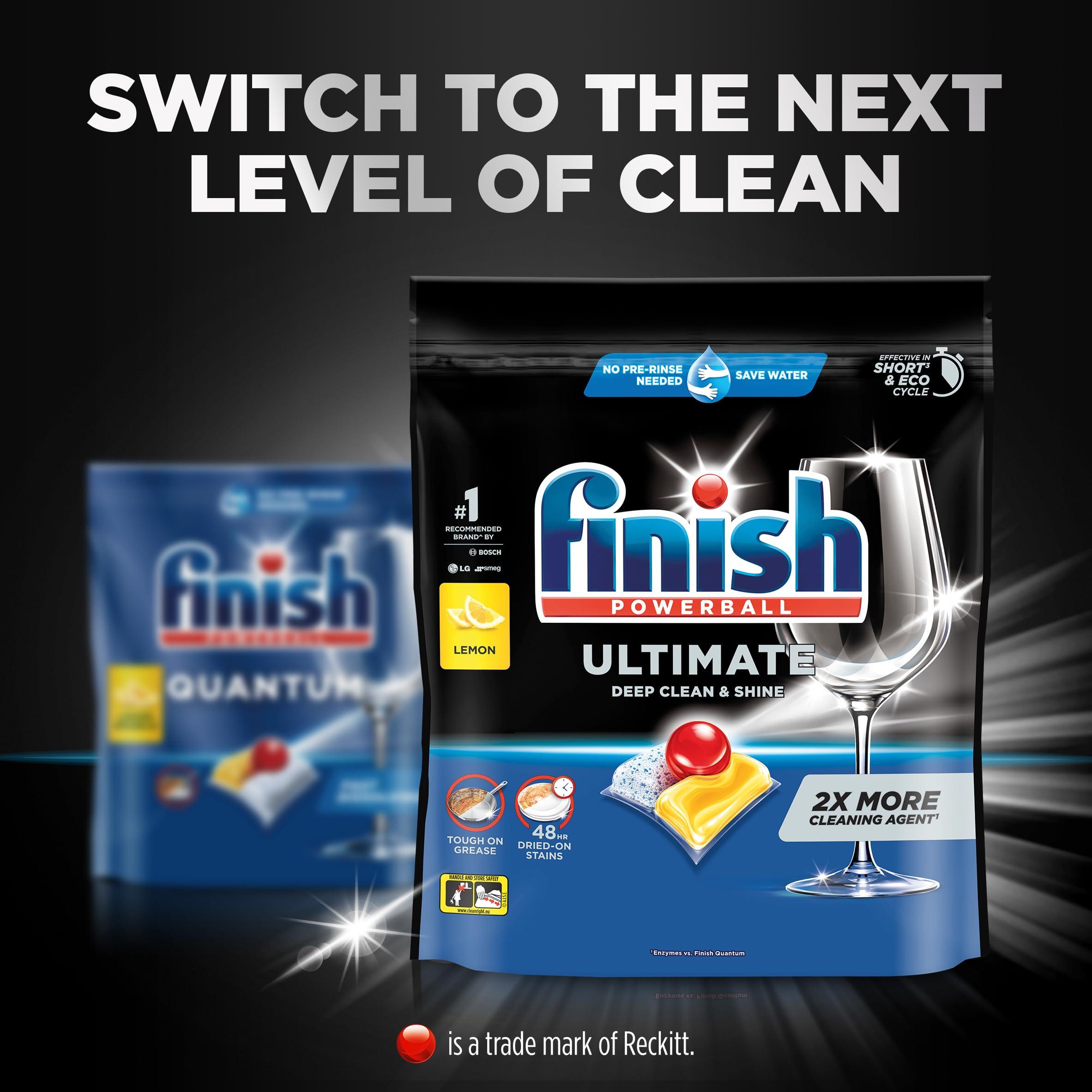 Finish Finish Quantum Dishwashing Tablets Lemon Sparkle 100 Tablets