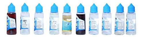 Generic AJANTA food flavours Essence Combo (20ml each, Pack of 10) - (Chocolate, Afza, Pineapple, Orange, Strawberry, Vanilla, Cardamom, Kewra, Rose and Mango)