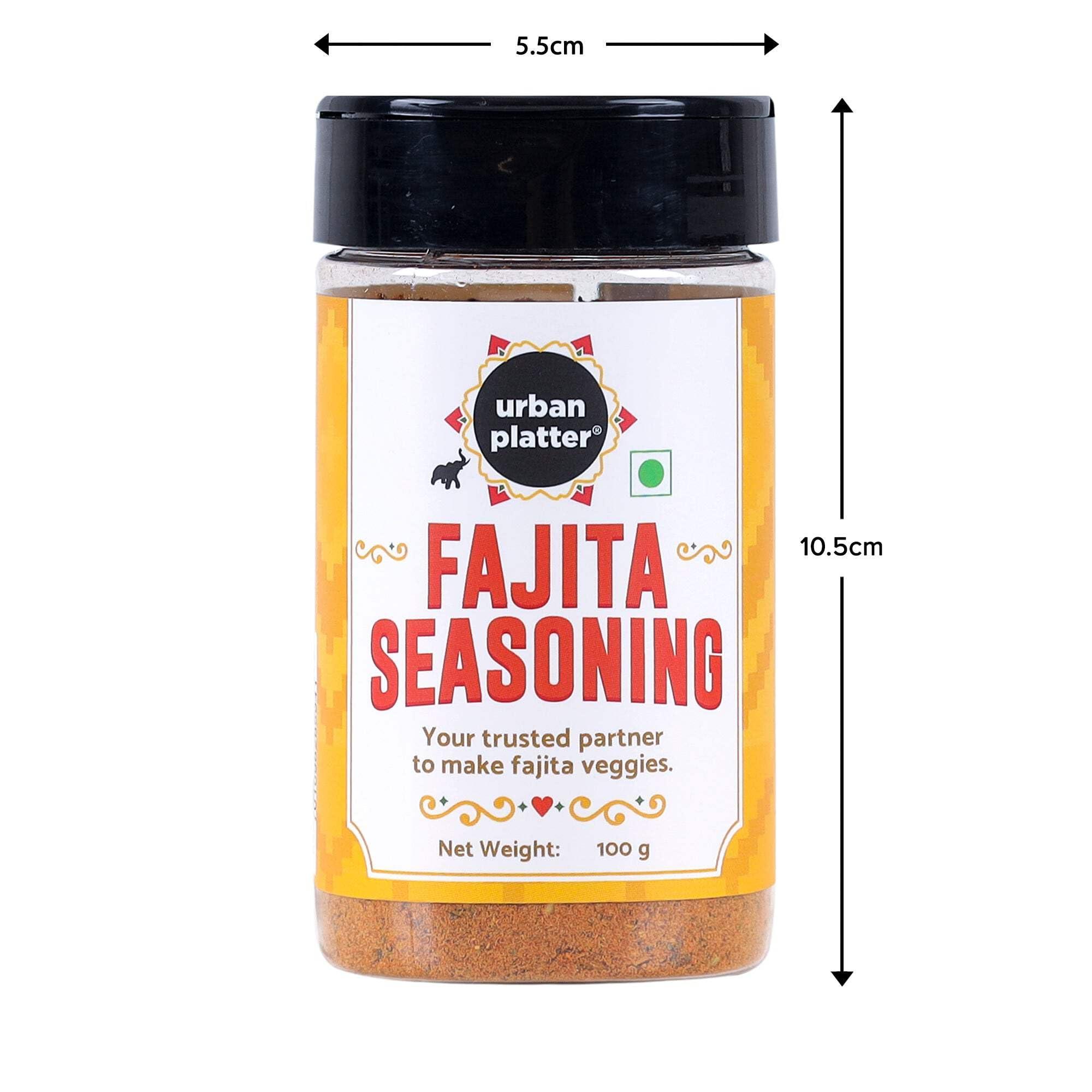 urban platter Urban Platter Mexican Fajita Seasoning, 100g