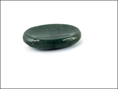 Jet International Jet Bloodstone Worry Stone Irish Carved India Handcrafted A++ Crystal Palm Thumb Stress Relief