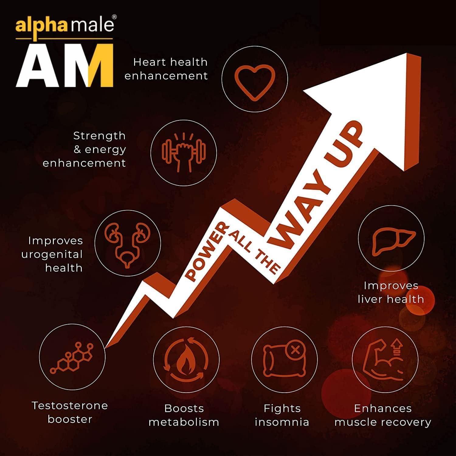 ALPHA MALE Alpha Male Natural Shilajit/Shilajeet Resin - 30 GM|Pure Pahadi Shilajeet for Men Women