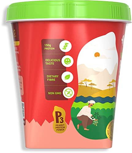 Alpino ALPINO High Protein Dark Chocolate Peanut Butter Crisp 500g - Roasted Peanuts, Dark Chocolate, Whey Protein & Pea Protein 30g Protein, non-GMO, Gluten Free - High Protein Peanut Butter Crispy