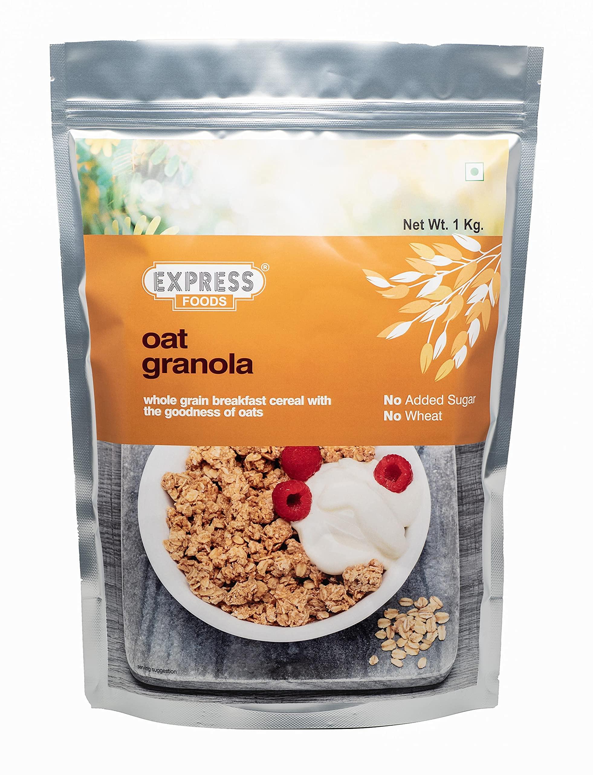 Express Foods Express Foods Oat Granola Breakfast Cereal, 1kg