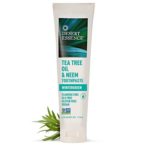 Desert Essence Desert Essence Natural Tea Tree Oil and Neem Toothpaste 6.25 oz