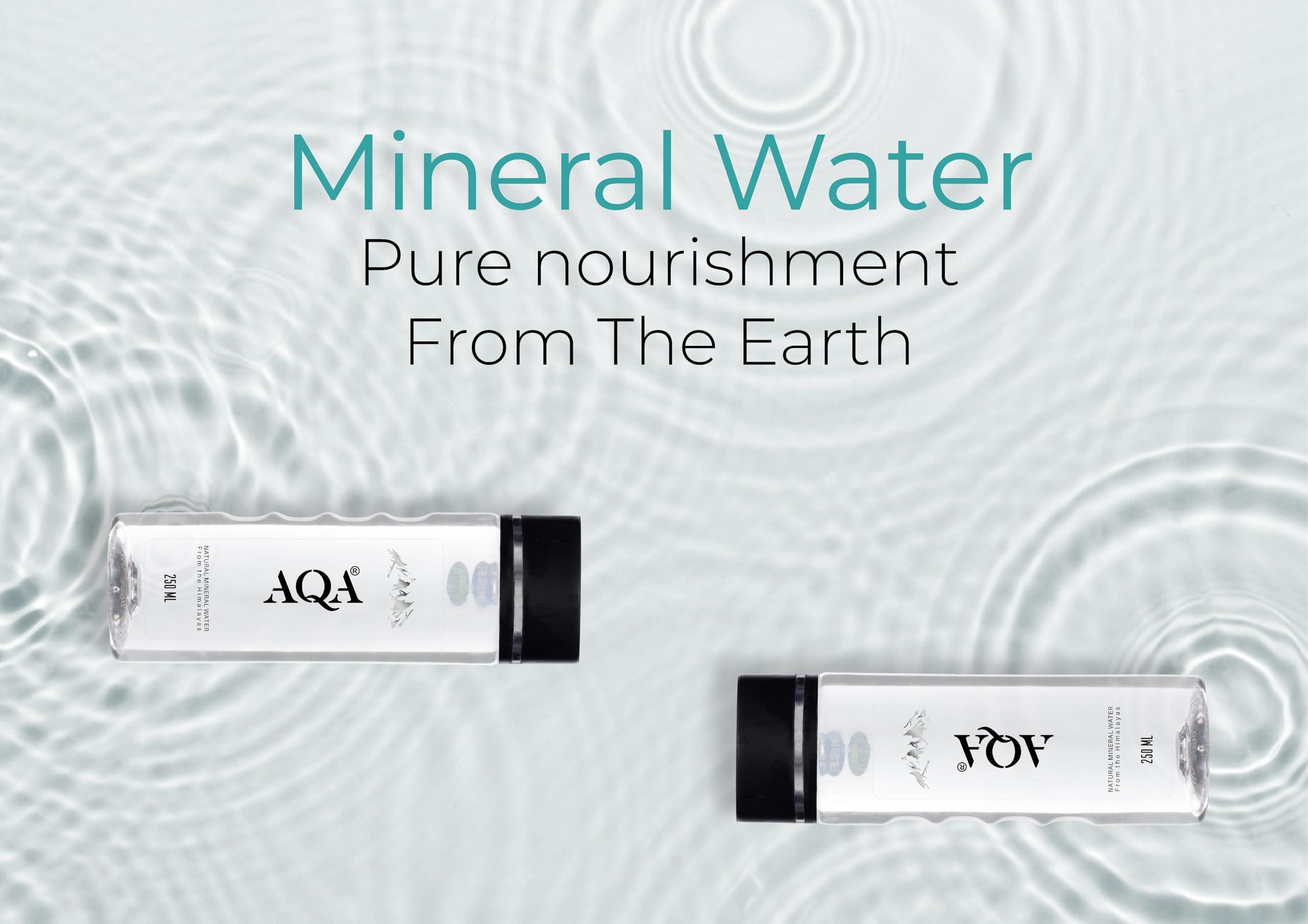 VARAHI AQA Naturally Alkaline Mountain Water | 250ml - 42 bottles | Natural Mineral Water from The Himalayas