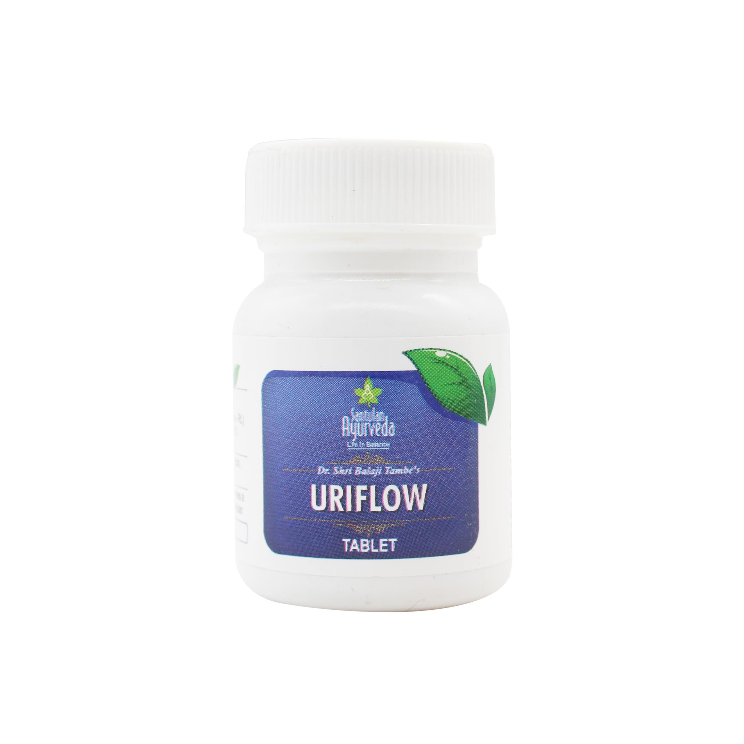 Golden Oldie Herbs Santulan Ayurveda, Uriflow Tablet-90Tabs Each, (Pack Of 2), Goodness Of Gokshur