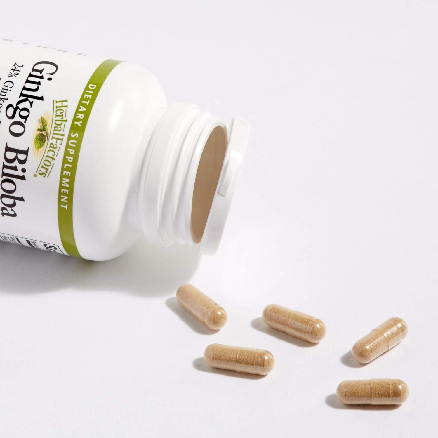 Natural Factors Natural Factors Ginkgo Biloba, 60 Caps 60 mg