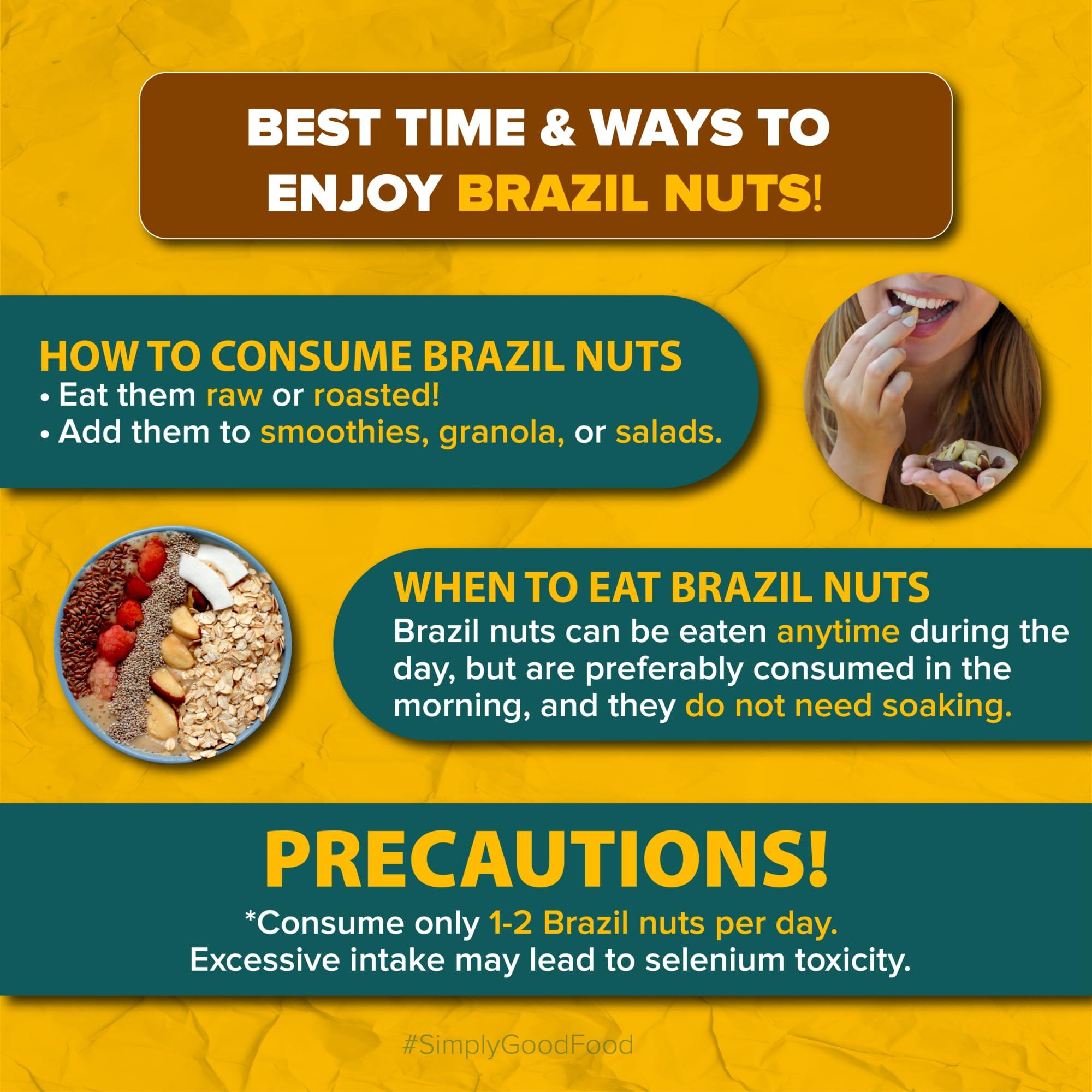 urban platter Urban Platter Exotic Brazil Nuts, 1Kg [ Grade A | Rich in Selenium]