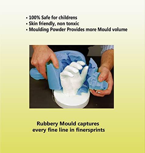 Generic Mould & Cast Moulding Powder / 3D Couple Casting Moulding Powder for Hand and Foot (25g and 450g, Pack of 2)