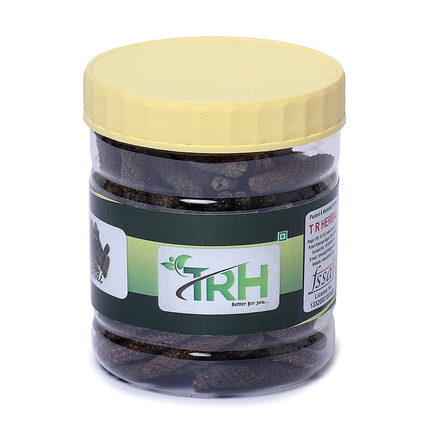 TRH TRH Long Pepper/Thippili/Pipali Whole, Whole Long Pepper, Pepper Long, Pipal, Pippali - Pipal Badi (Pipal Badi, 200 gm)