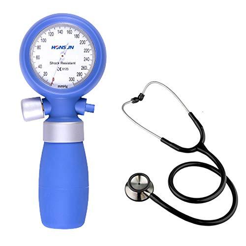 MCP MCP Shock Proof Resistant Palm Blood Pressure Monitor HS201Y with Dual Head Stethoscope