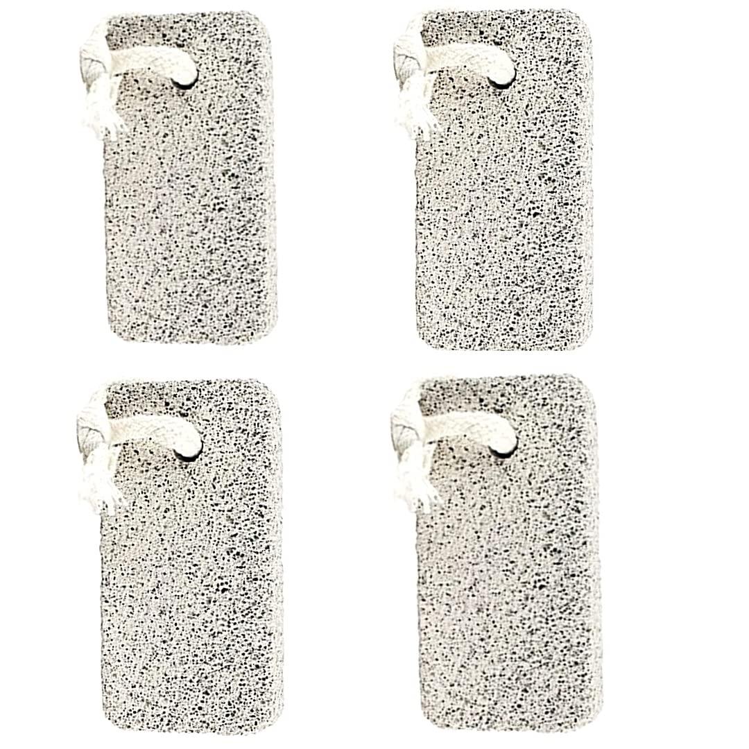 MAPLE MAPLE Pumice Stone, Foot Scraper, Scrubber For Pedicure Exfoliator Tool For Hard Dead Skin Callus Remover for Feet Hands,Heels,Elbows (PUMIC STONE COMBO PACK OF 4)