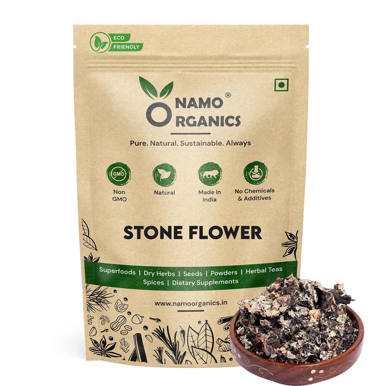 Namo Organics Namo Organics - Stone Flower Spices - 100 Gm - (Dagad Phool, Kalpasi, Patthar Ke Phool) for biryani