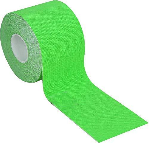ACP ACUPRESSURE ACP Waterproof Tourmaline Breathable Athletic Sports Tape for Injury Muscle Support Pain Relief Joint Support Spandex Cotton,Green Size 5 m X 5 cm)