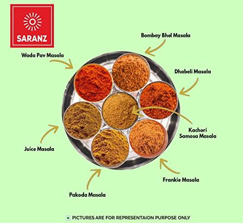 SARANZ SARANZ Paneer Tikka Masala Perfect for Cooking, Ready to Use, No added colours, Spice Powders and Masalas, Premium Artisanal Spices with Rich & Strong Flavour-100 Grams Bottle
