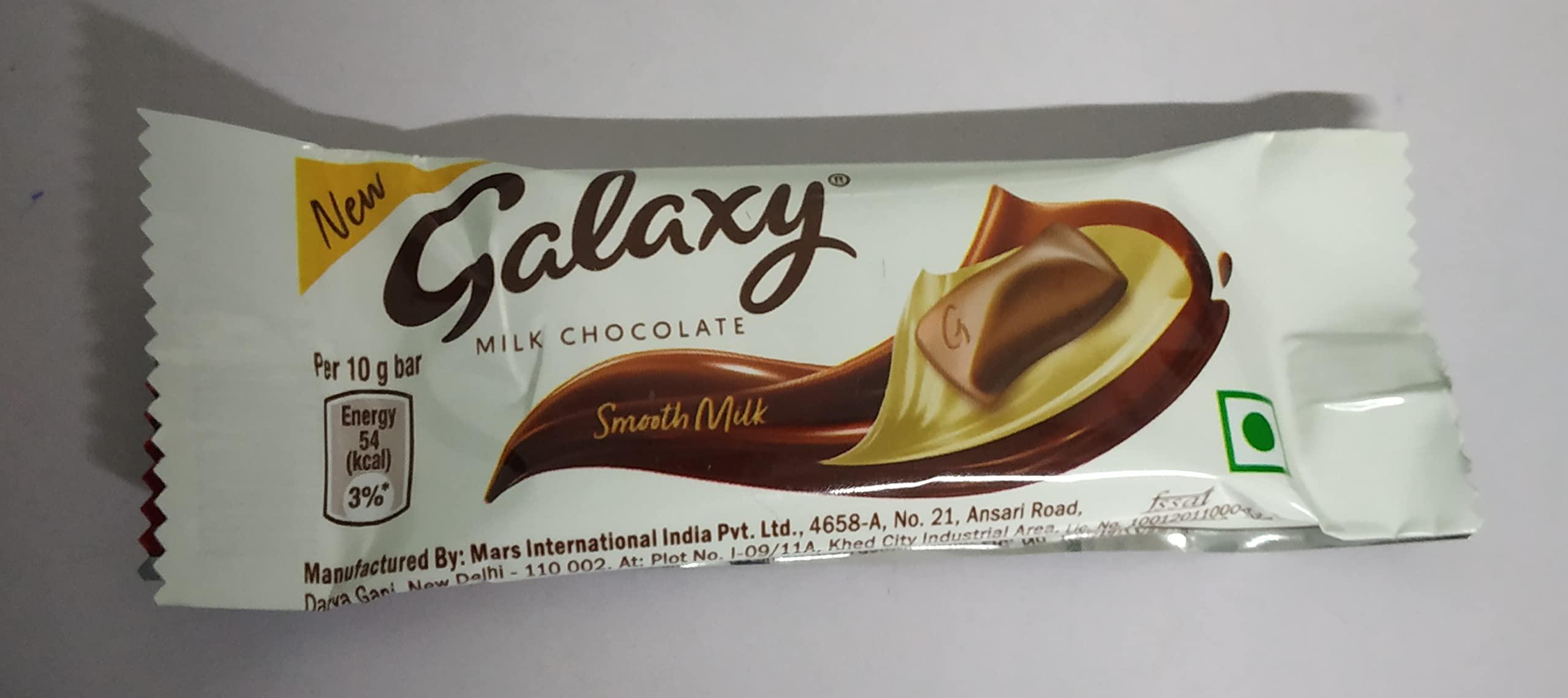 Gifts World Gifts World Galaxy Smooth Milk Chocolate, 320Gram Bar (Pack Of 32)