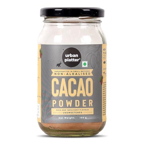 urban platter Urban Platter Non-Alkalized Organic Cacao Powder, 100g