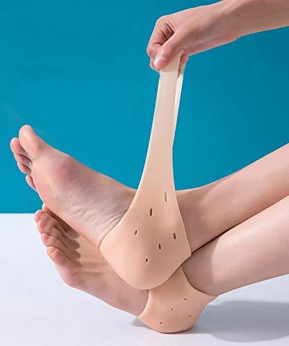 ONPRIX ONPRIX Silicone Feet Care Heel Socks Moisturizing Gel Heel Thin Socks with Hole Cracked Foot Skin Care Protectors Foot Care Tool
