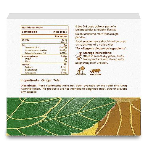 Shivamastu Shivamastu Ayurveda Respire Herbal Tea for Digestive and Respiratory Wellness- Tasty, Sugar Free, Caffeine Free and Vegan - 20 Pyramind Tea Bags (Pack of 1)