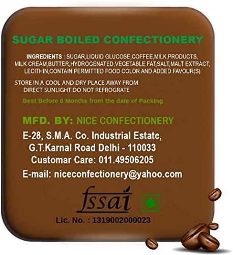 Bye-Bye Bye-Bye Kofipio Coffee Candy 525 gm X 3 Jar Toffee Cream Candies Pack of 3 Cappuccino Candy