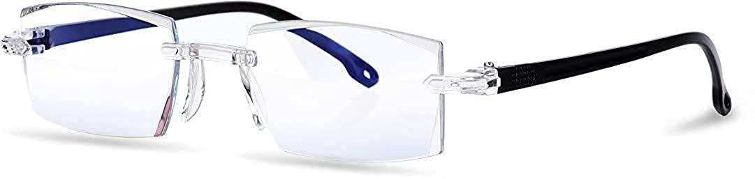 SAIYED CHASMA GHAR Blue Ray Cut Reading Glasses Blue Cut Anti Reflection For Mobile & Computer UV Protection Specs For Men And Women SAIYED CHASMA GHAR (Power +2.00)