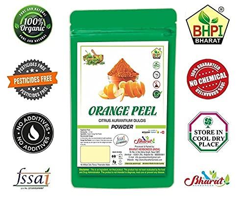 BHPI BHARAT BHPI BHARAT Orange Peel Powder 400 Gm | Santra Chilka Powder | Natural Orange Peel | For Skin Whitening and As a Toner |For oil control | Best for Skin