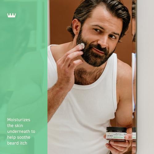 Cremo Cremo Beard & Scruff Cream, Astonishingly Superior, Best for all Lengths of Facial Hair, 4 oz Can