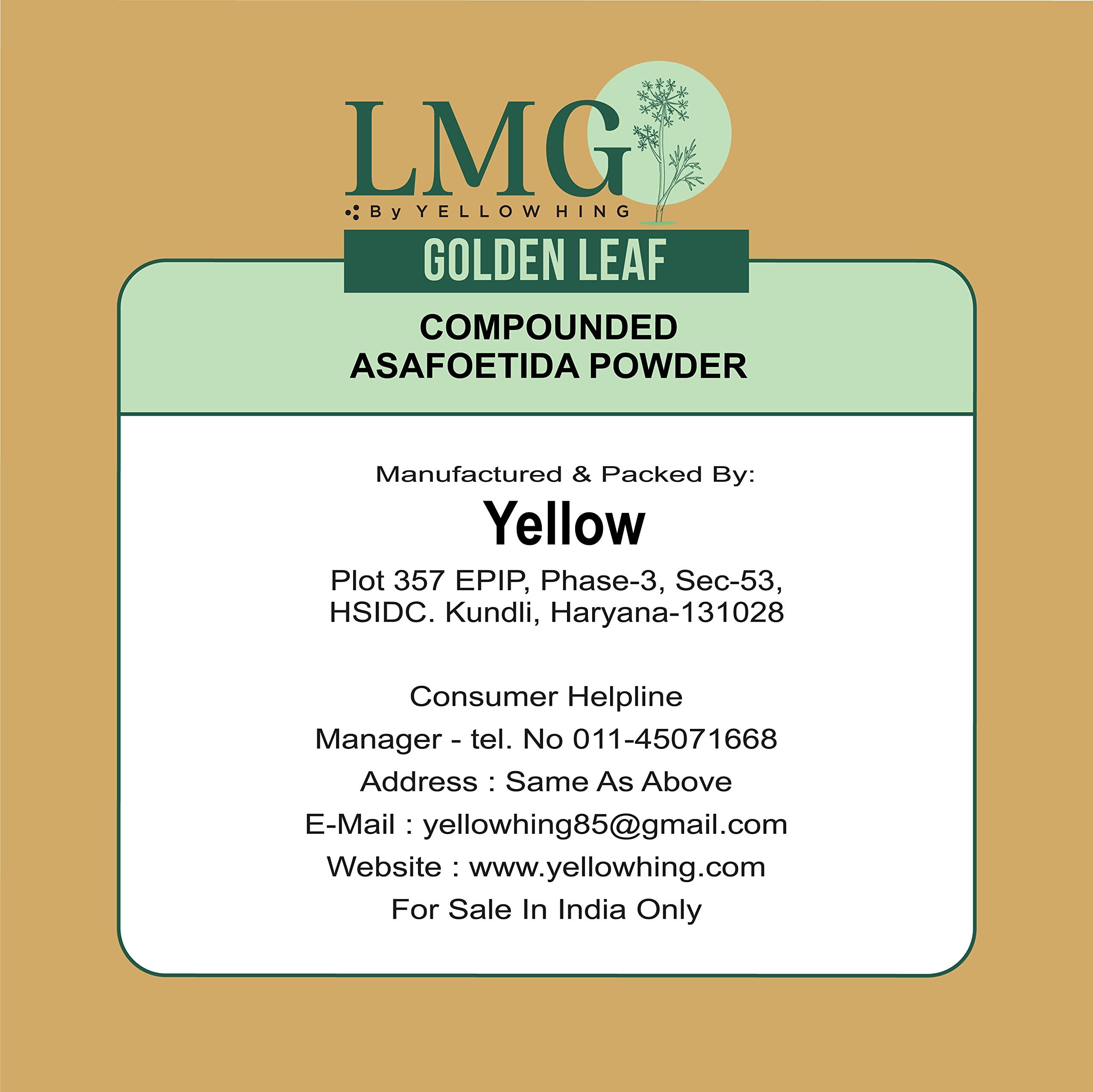 LMG LMG Compounded Hing Powder | Asafoetida | Hand Pounded & Natural Perungayam | Strong Flavour, Strong Aroma (100)