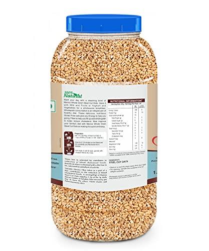Manna Manna Oats Combo Pack of 3 | Instant Oats 1kg, Rolled Oats 1kg, Steel Cut Oats 1.5Kg | High in Fibre and Protein | Helps Maintain Cholesterol. Diabetic Friendly | 100% Natural