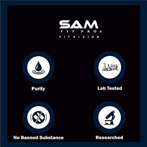 SAMFIT SamFit Pro Raw Whey | Raw Unflavoured | 24g Protein | 5.5g BCAA | 4.4g Glutamine | USA Made Whey (30GM)