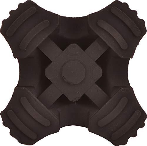 NOVA Medical Products NOVA Medical Products Mini Quad Cane Tip, Black, 1 Pound