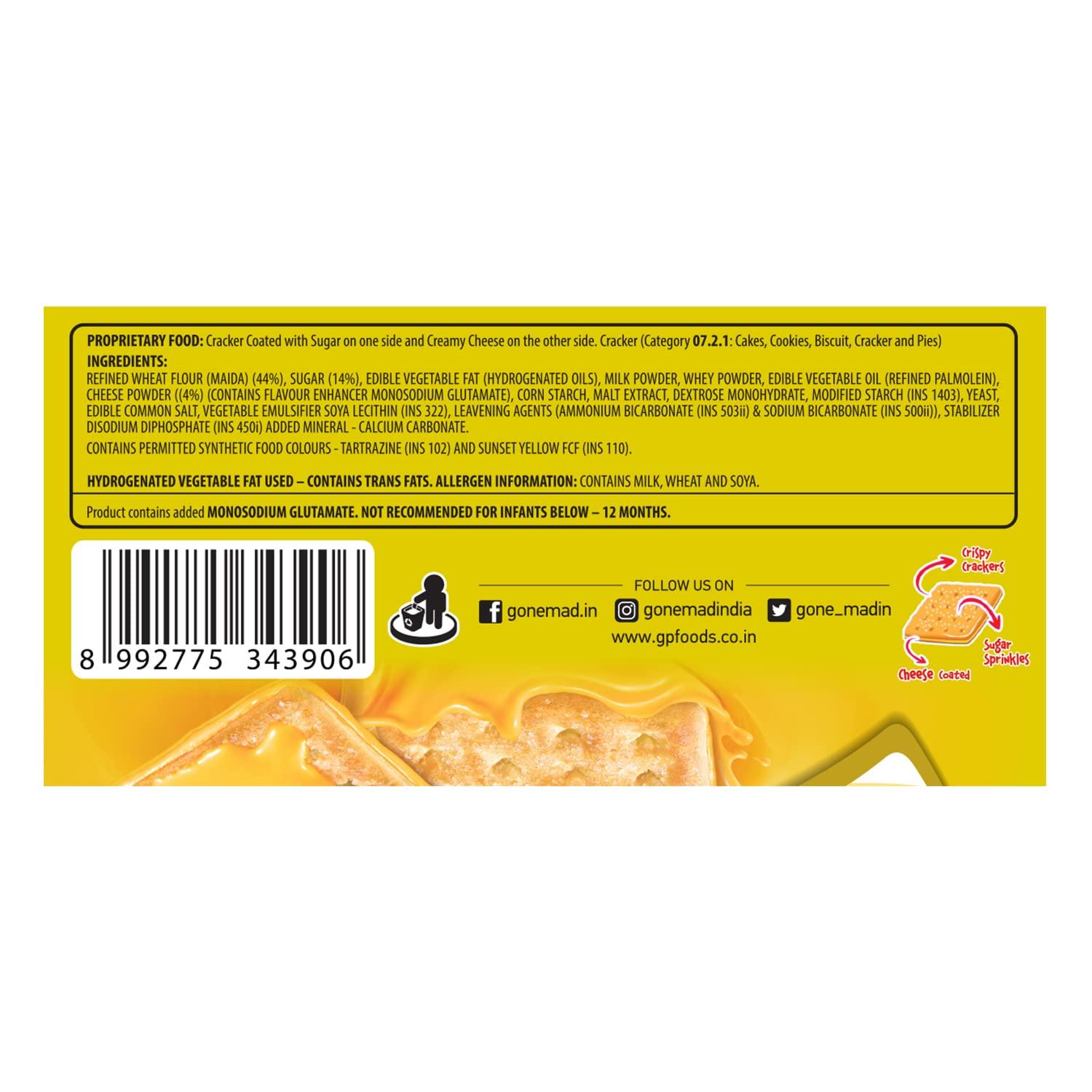Gery Gery Garuda Food Sugar Cheese Crackers (110 g)