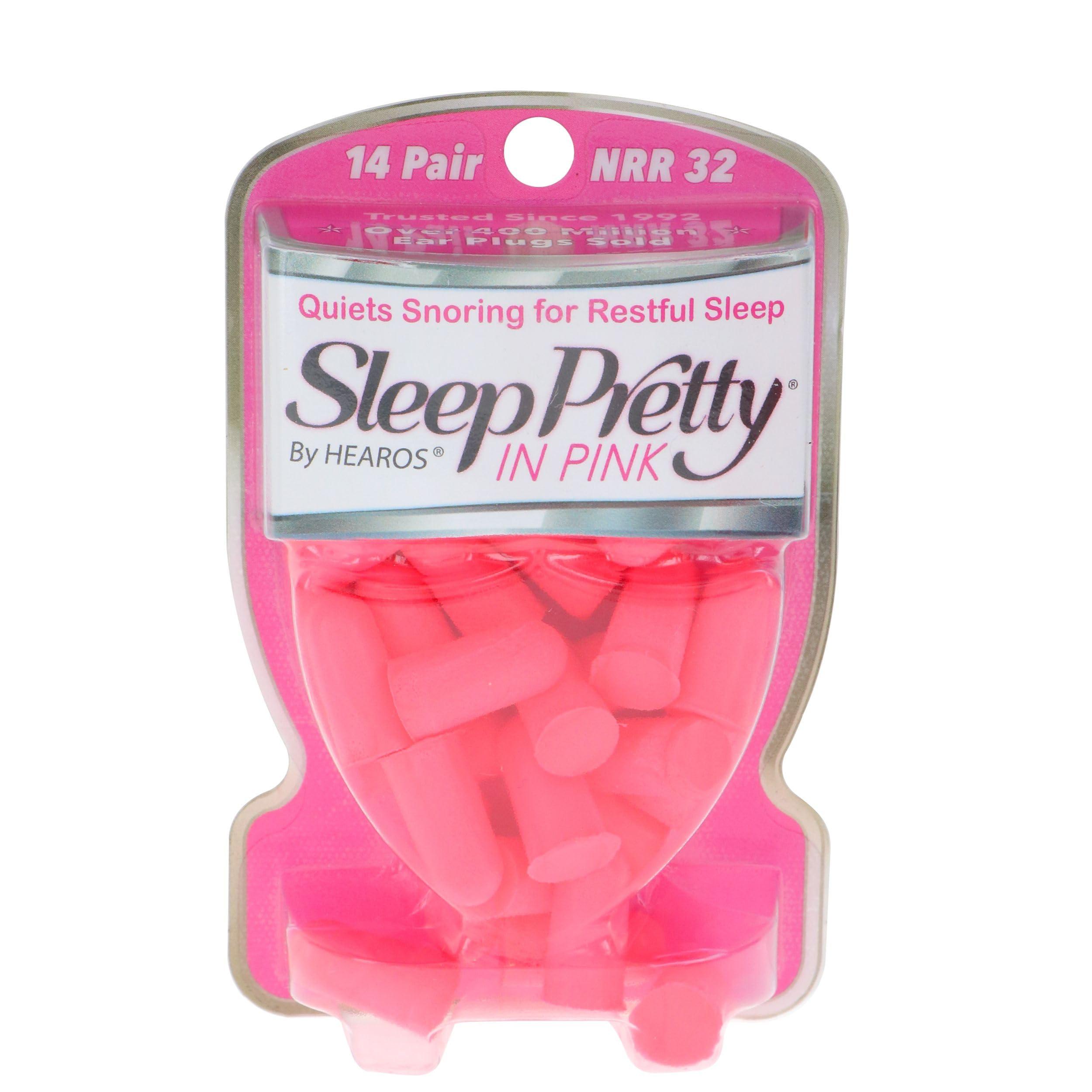 HEAROS Sleep Pretty in Pink Earplugs