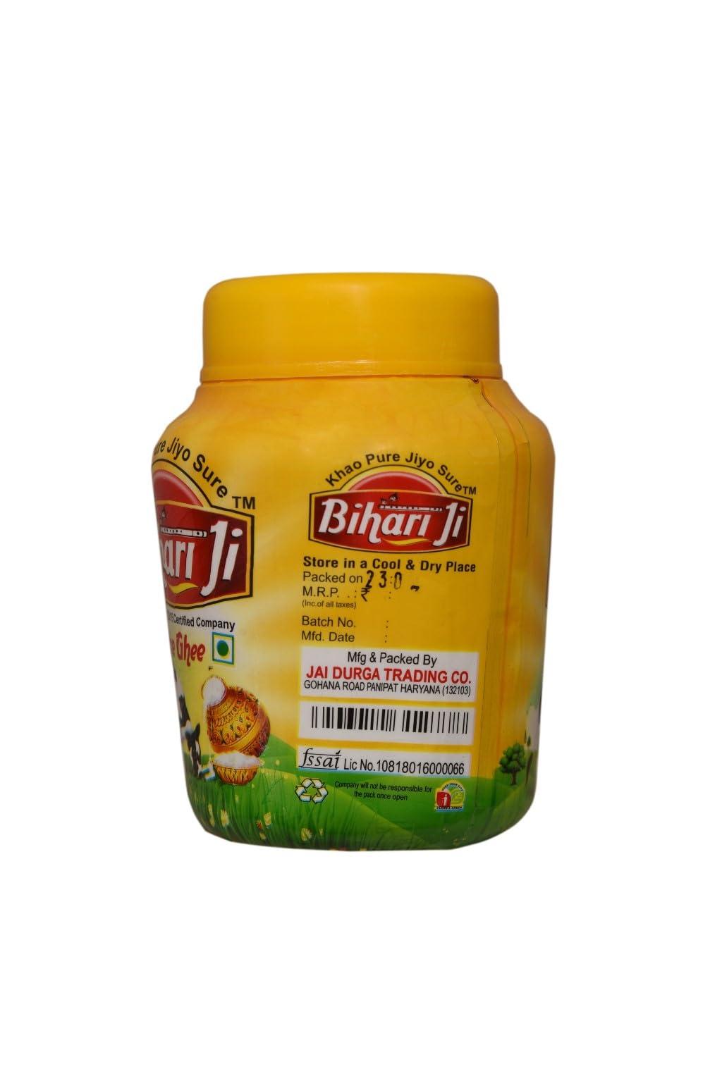 Generic Bihari ji Pure Desi Ghee - Desi Ghee with Rich Aroma - 500ml jar-1